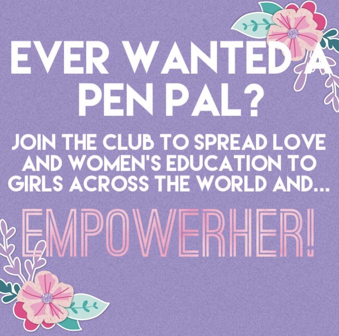 Pen Pal Program